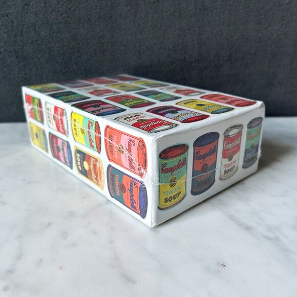 Andy Warhol Memory Game Campbell's Tomato Soup Set 20 Cards/10 Matches-Galison - Picture 4 of 5
